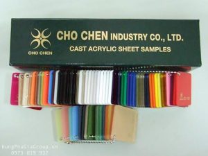 Tấm mica Plastic sheets chochen Đài Loan