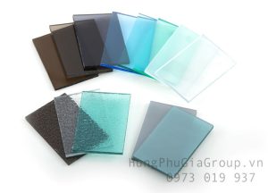 kích thước tấm polycarbonate đặc ruột