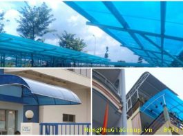 tấm lợp poly tại Bình Thuận