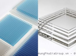 so sánh tấm mica acrylic và Polycarbonate
