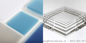 so sánh tấm mica acrylic và Polycarbonate