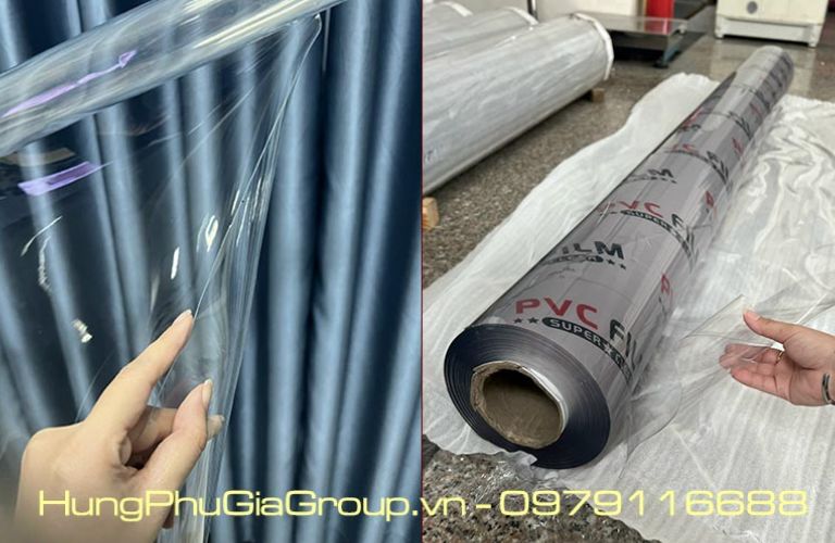 Tấm nhựa PVC trong suốt