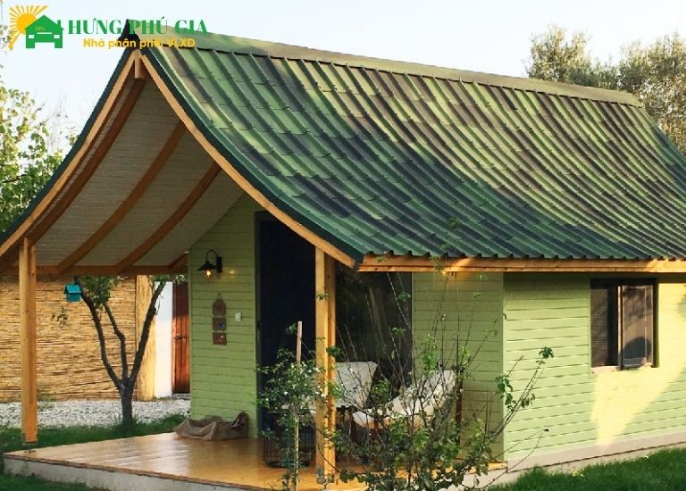 Ứng dụng tấm lợp sinh thái làm nhà ở