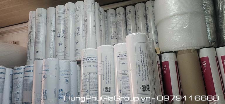 Các loại giấy dầu chống thấm Hàn Quốc