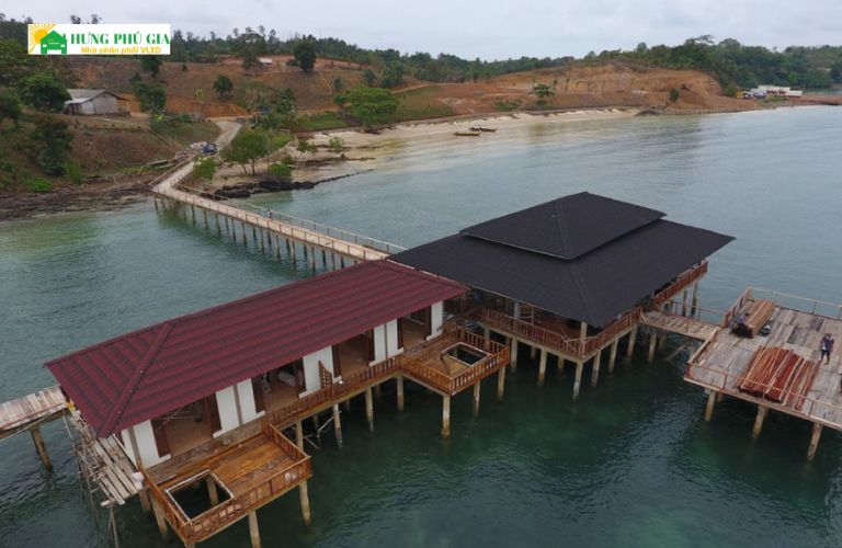Công trình sử dụng Tôn sinh thái Onduline