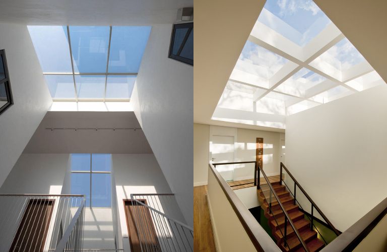 Tấm polycarbonate đặc ruột Hàn Quốc thường được dùng để làm giếng trời