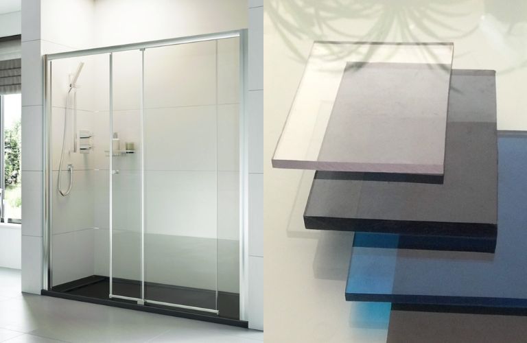 Vách ngăn bằng nhựa Polycarbonate