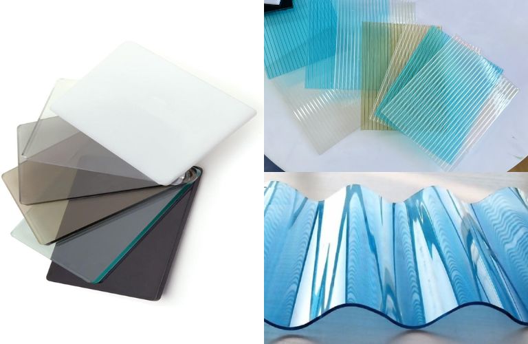 Phân loại theo cấu trúc tấm nhựa