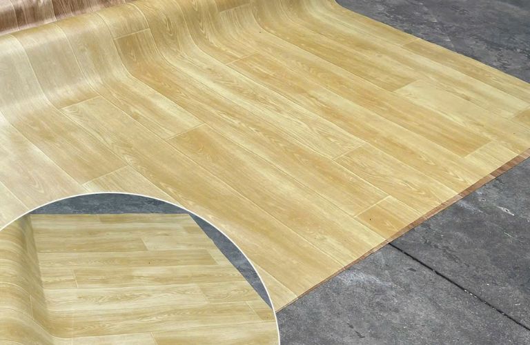 Tấm Simili lót sàn vân gỗ