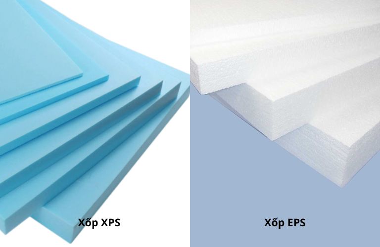 Xốp XPS và xốp EPS