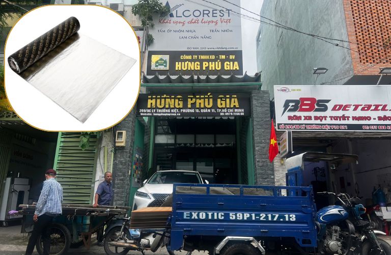 Hưng Phú Gia cung cấp giấy dầu chống thấm tự dính Hàn Quốc uy tín