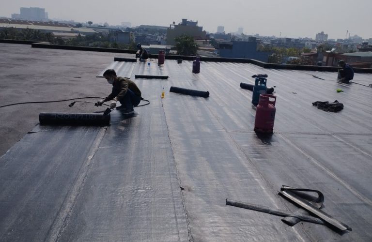 Chống thấm mái nhà, sân thượng
