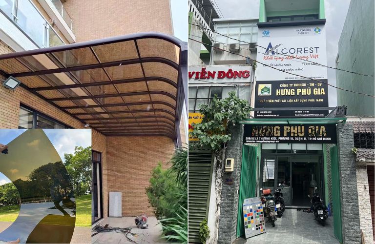 Hưng Phú Gia - Địa chỉ cung cấp tấm Polycarbonate uy tín