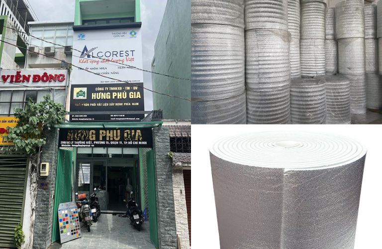 Hưng Phú Gia cung cấp mút xốp cách nhiệt PE OPP uy tín, giá tốt