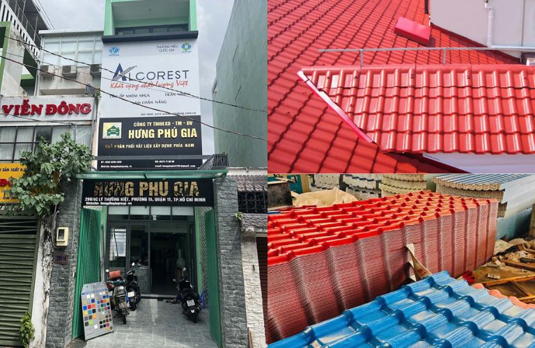 Hưng Phú Gia - Địa chỉ cung cấp ngói nhựa PVC ASA uy tín