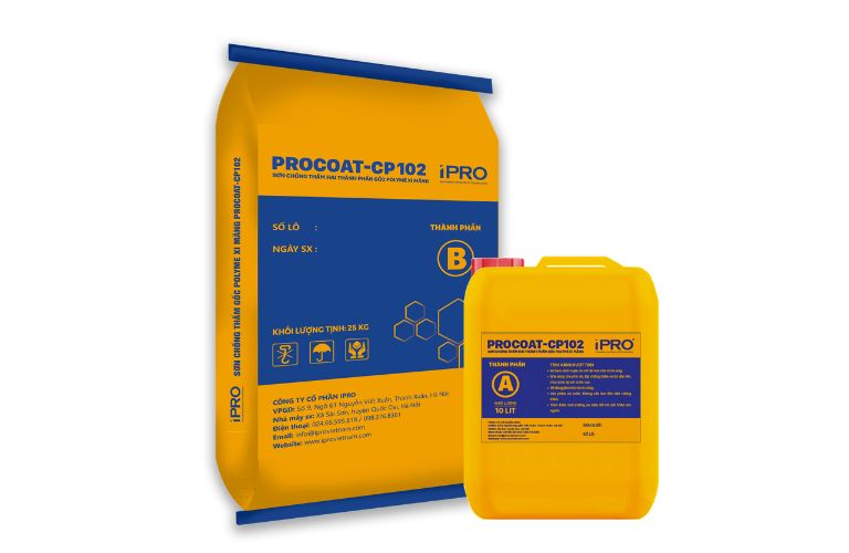 Sơn chống thấm gốc xi măng Polymer